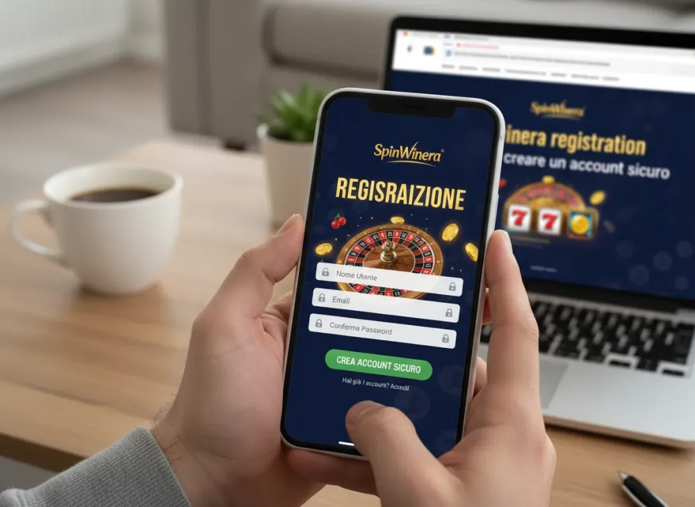 Spinwinera registrazione Come creare un account sicuro